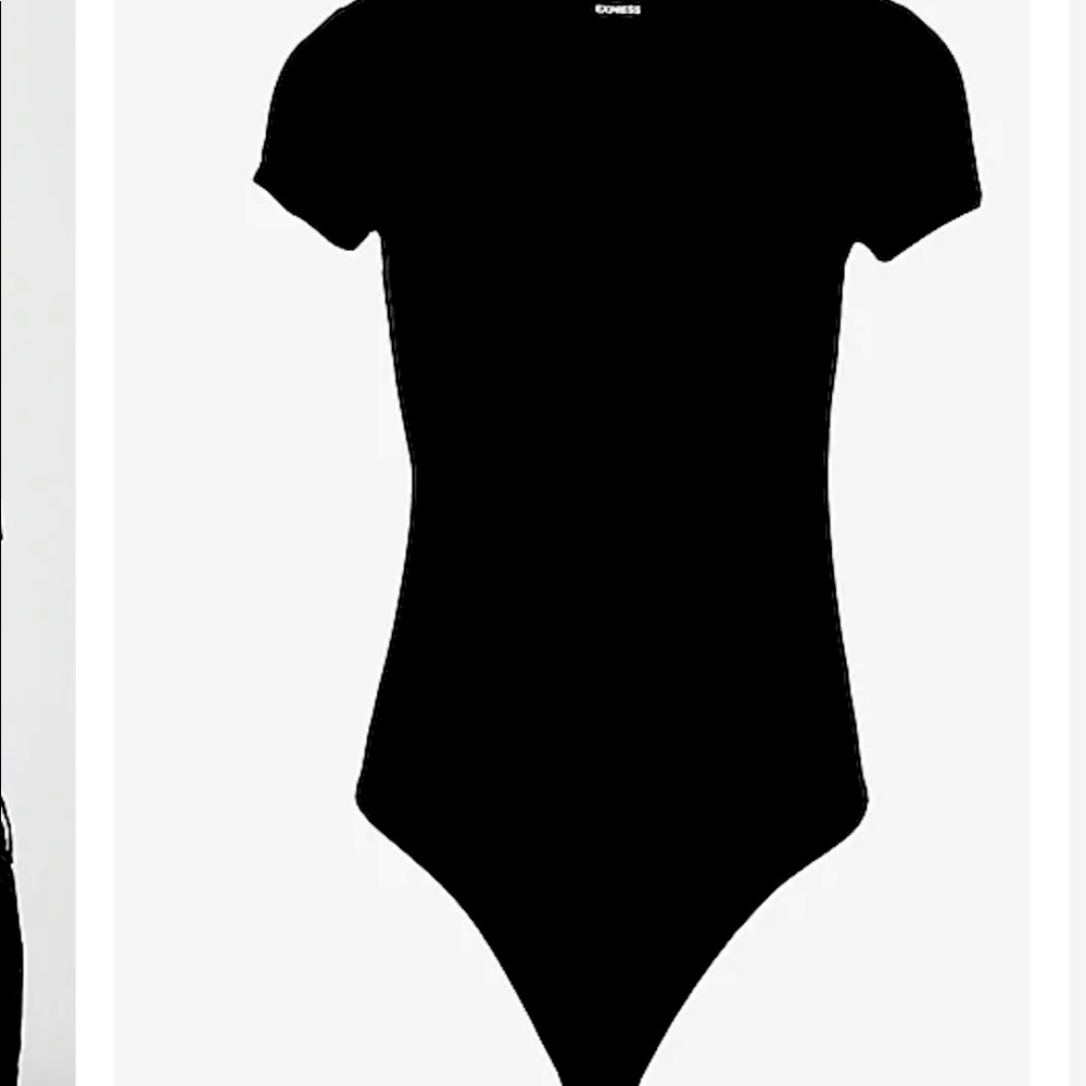Fitted Crew Neck Double Layered Bodysuit
